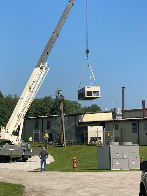 50 Ton Commercial Air Chiller Install - Clay City, KY